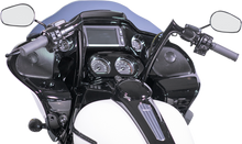 FAT BAGGERS INC. 1-1/4" EZ Install Pointed Top Handlebar - 12" - Black 906012-B