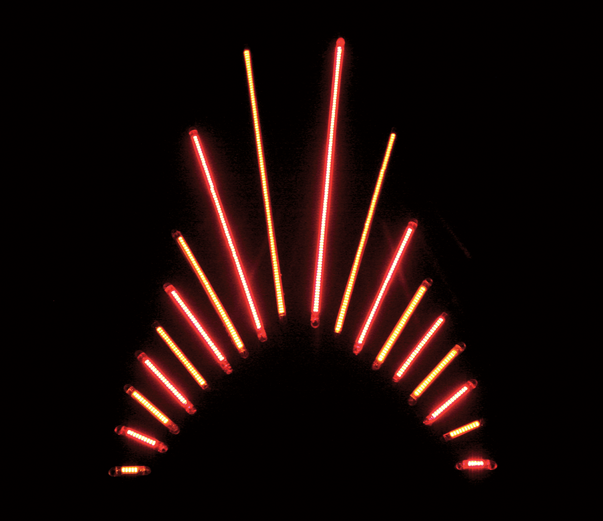 CUSTOM DYNAMICS TruFLEX® LED Strip - 4-1/2" - Red/Red TF30RR