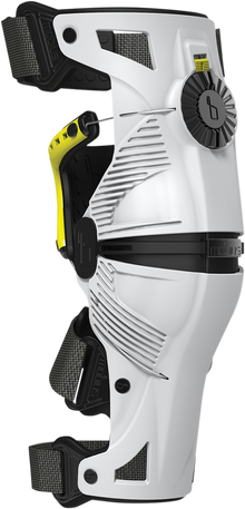 MOBIUS X8 Knee Braces - White/Yellow - Medium 1010103