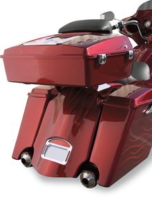 CYCLE VISIONS Saddlebag - with Exhaust Cut-out - Left CV7260