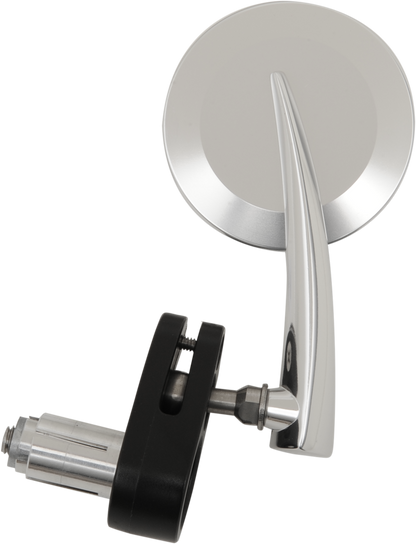 EMGO Mirror - Side View - Round - Polished - Left 20-34044