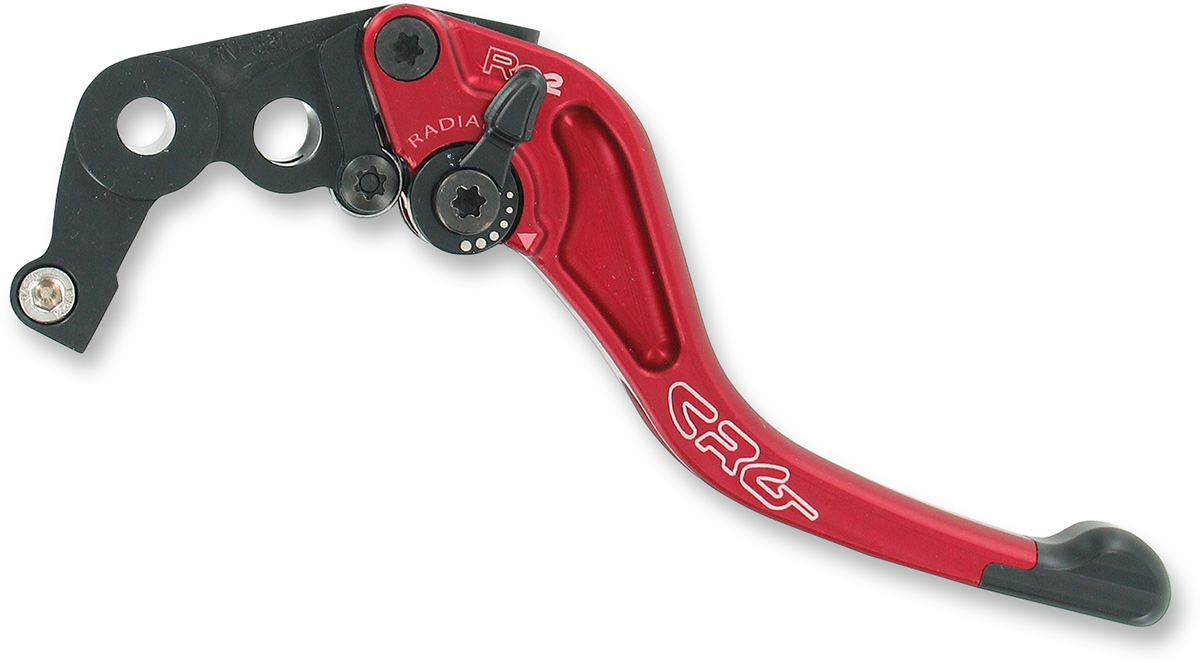 CRG RC2 Shorty Brake Lever - Red 2RN-521-H-R
