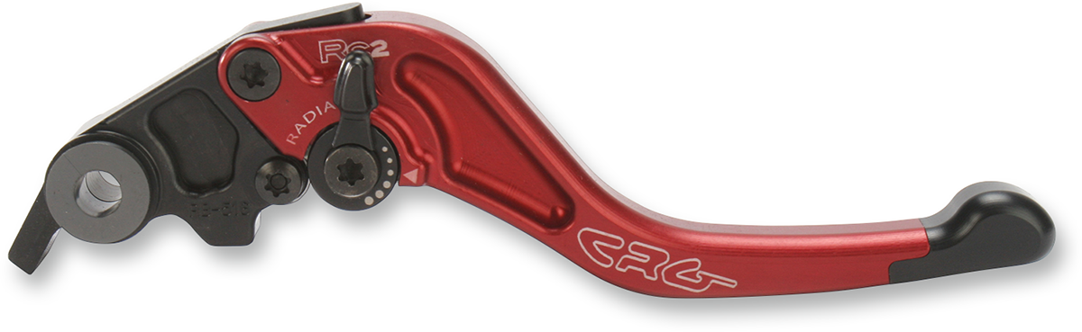 CRG RC2 Shorty Brake Lever - Red 2RB-516-H-R
