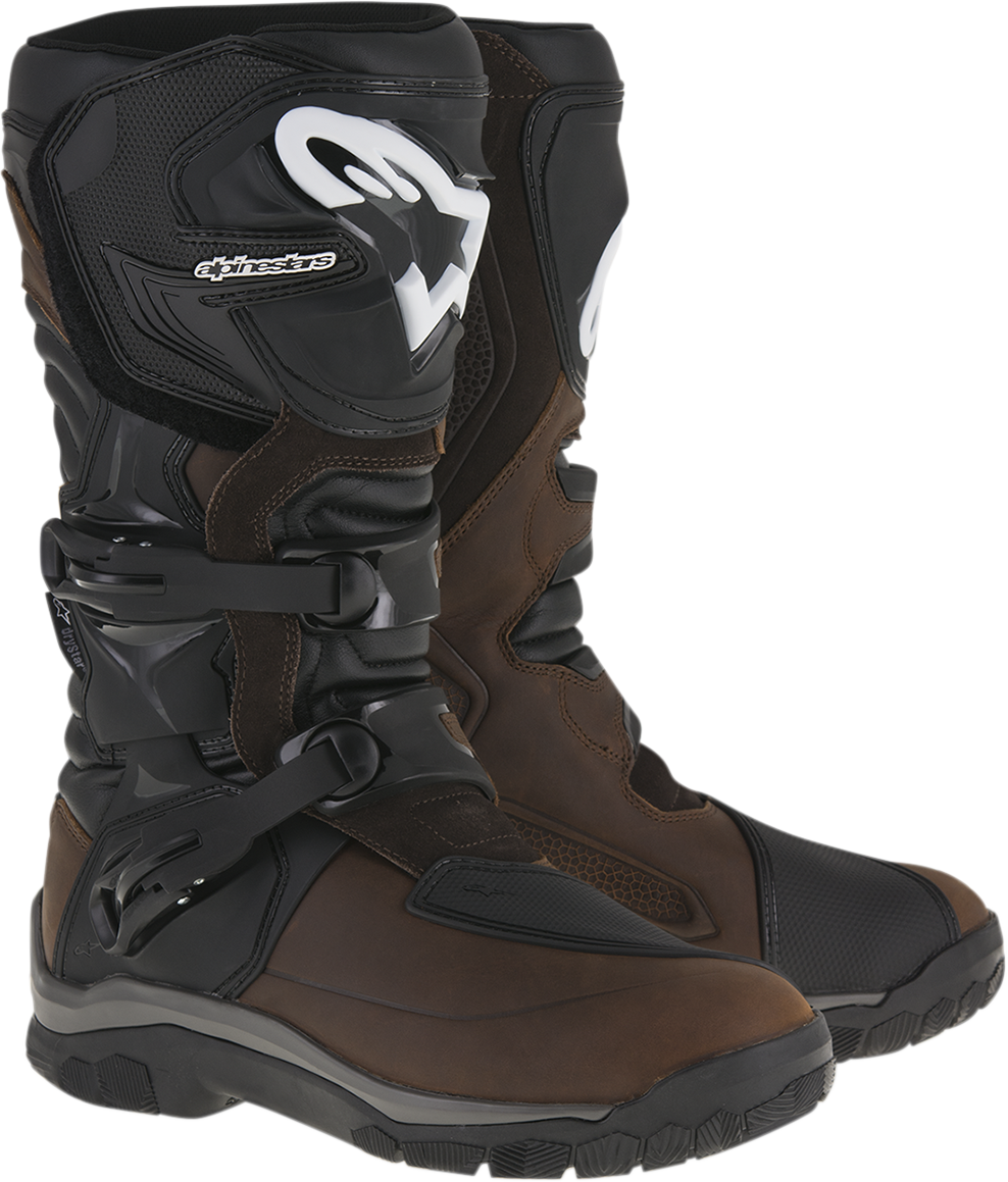 ALPINESTARS Corozal Adventure Drystar® Oiled Leather Boots - Brown - US 9 / EU 43 2047717-82-9