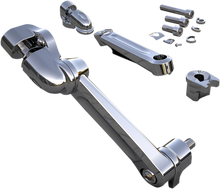 CIRO Adjustable Passenger Peg Mount - Chrome 60200