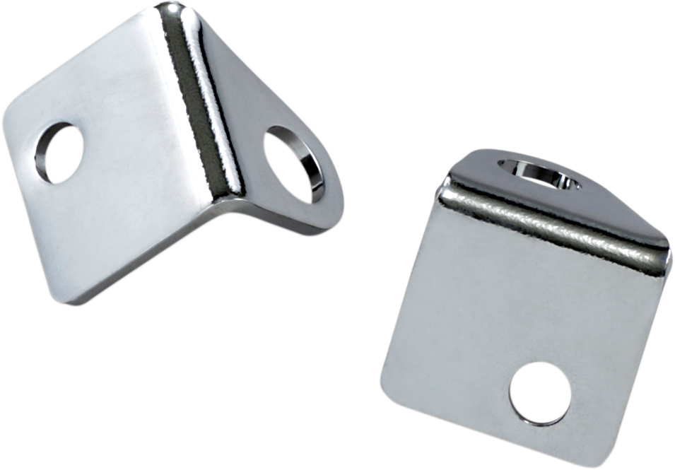 CYCLE VISIONS Little Light Bracket - 90° - Chrome-Plated CV-4603