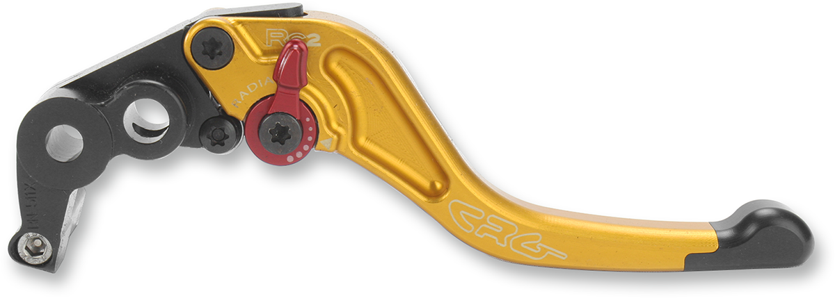 CRG RC2 Shorty Brake Lever - Gold 2RN-511-H-G