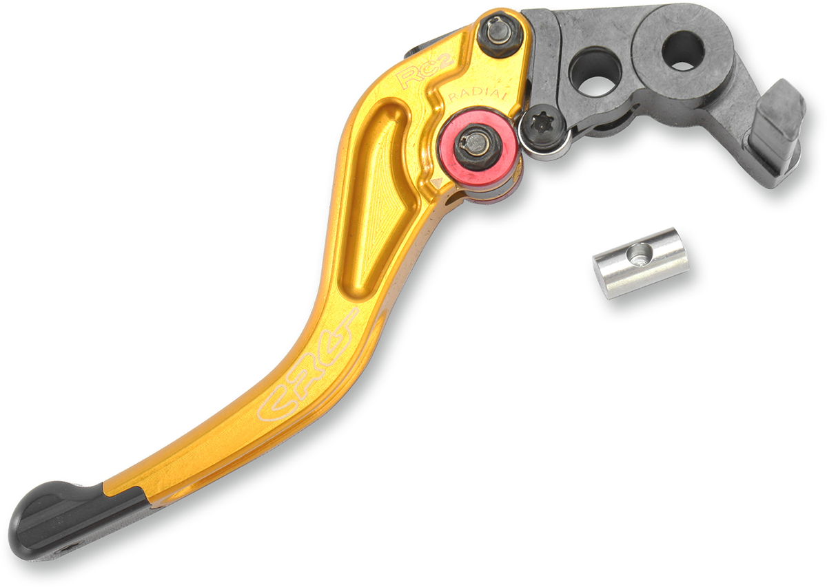 CRG RC2 Shorty Brake Lever - Gold 2RN-511-H-G