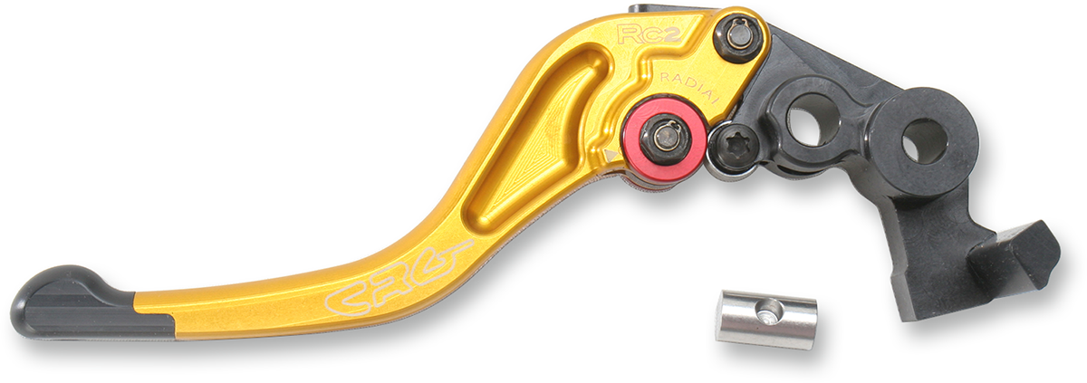 CRG RC2 Shorty Brake Lever - Gold 2RN-512-H-G