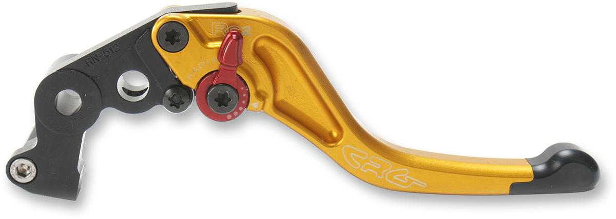 CRG RC2 Shorty Brake Lever - Gold 2RN-512-H-G