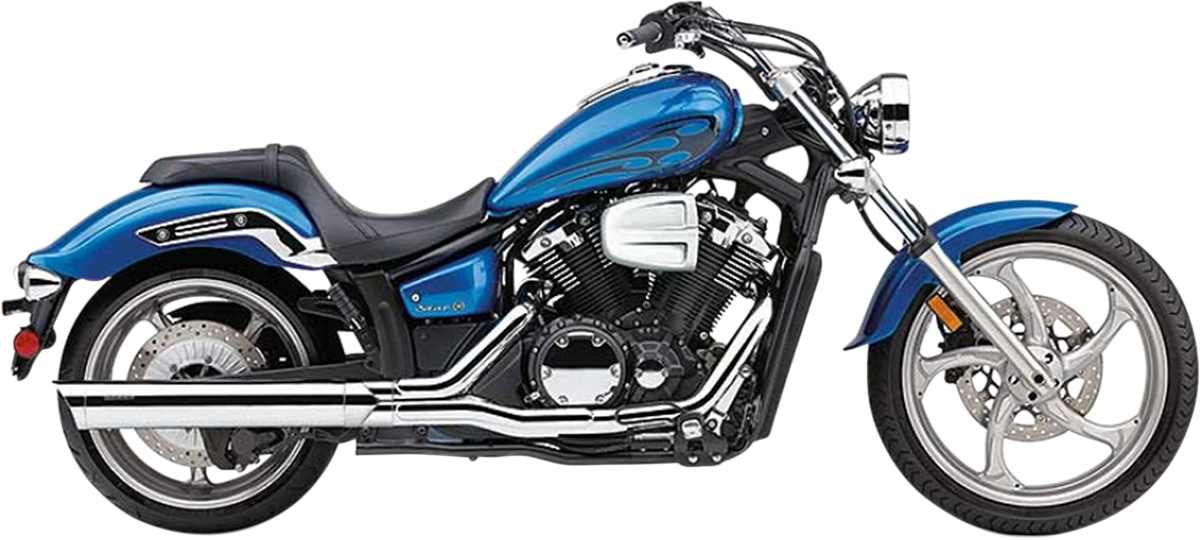COBRA Scalloped Muffler - Chrome 2270