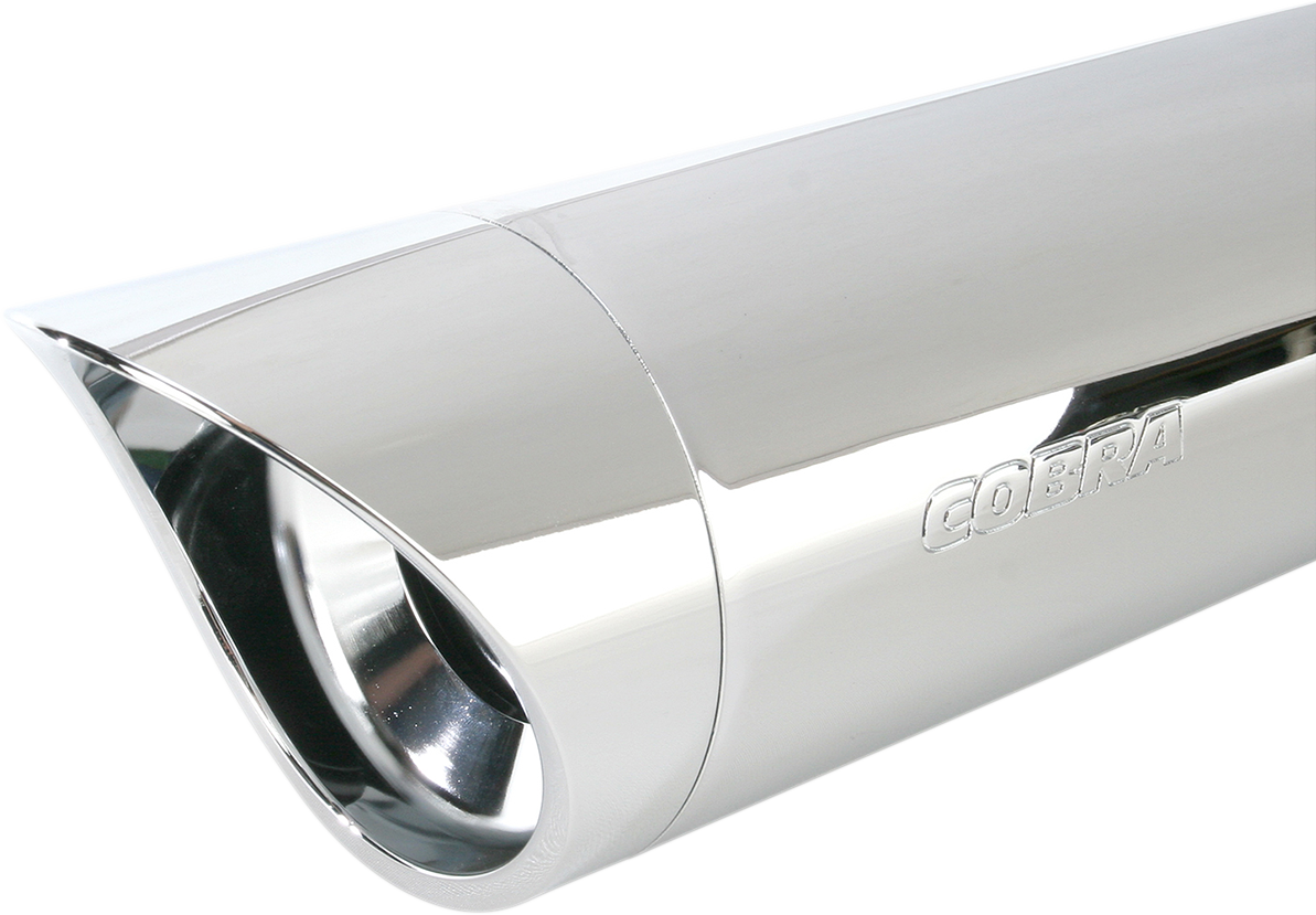 COBRA Scalloped Muffler - Chrome 2270