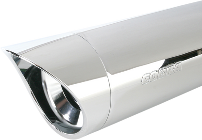 COBRA Scalloped Muffler - Chrome 2270