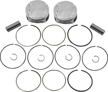 JE PISTONS Piston Kit - 4.08" Bore - +0.143" Oversize - 107" M8 370244
