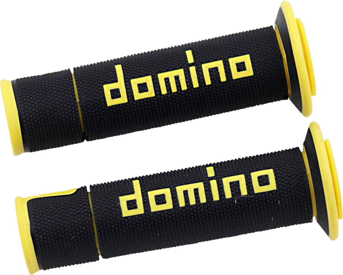 G2 ERGONOMICS CORP. A450 Grips - Domino - Black/Yellow A45041C4740B7-0