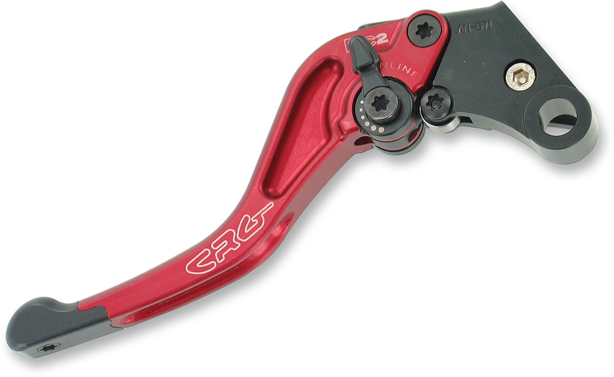 CRG RC2 Shorty Clutch Lever - Red 2AN-671-H-R
