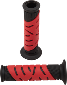 PRO GRIP 719 Dual Density Sportbike Grips - Open Ends - Black/Red PA0719OENERO
