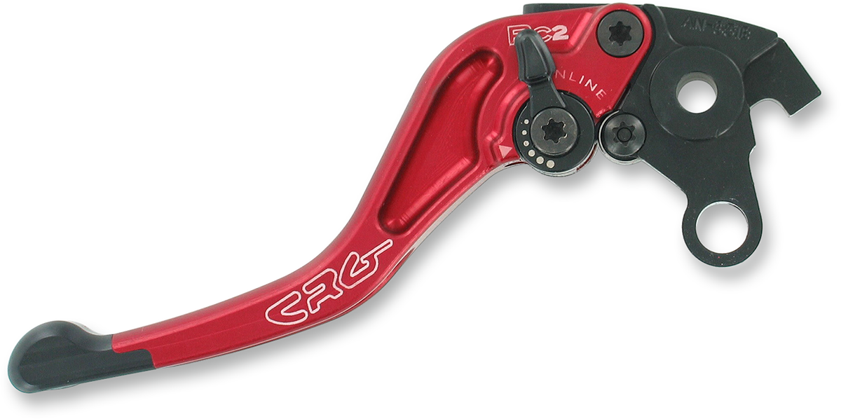 CRG RC2 Shorty Clutch Lever - Red 2AN-651-H-R