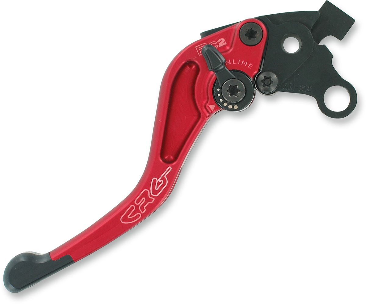 CRG RC2 Shorty Clutch Lever - Red 2AN-612-H-R