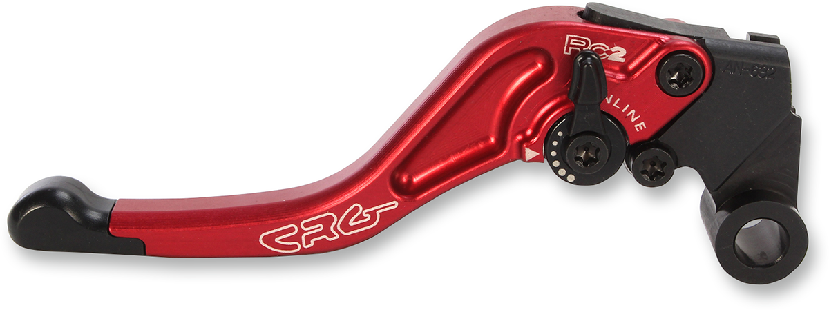 CRG RC2 Shorty Clutch Lever - Red 2AN-632-H-R