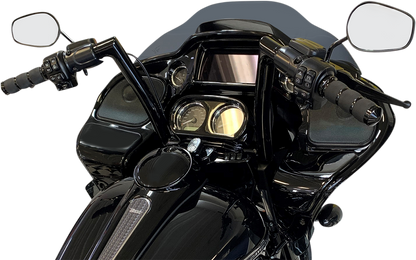 FAT BAGGERS INC. 1-1/2" EZ Install Flat Top Handlebar - 12" - Black 606012-B