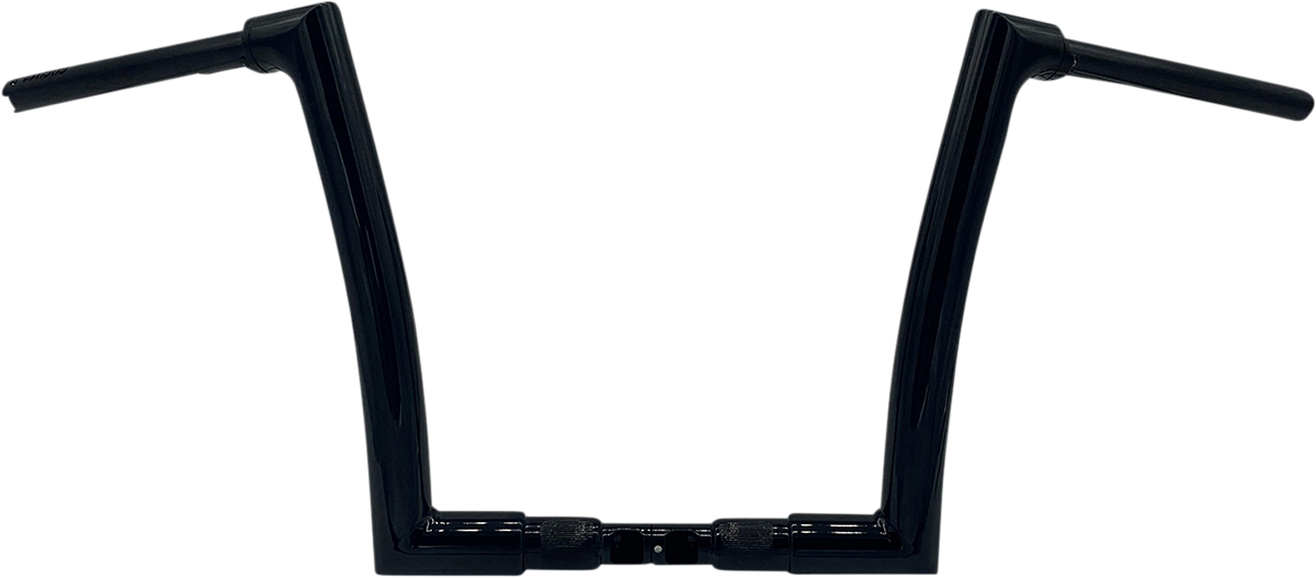 FAT BAGGERS INC. 1-1/2" EZ Install Flat Top Handlebar - 12" - Black 606012-B