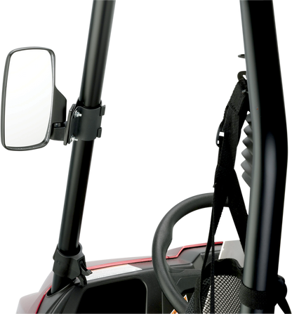 MOOSE OFFROAD Mirrors - Side View - Rectangle - Black - 2" 56-18082A