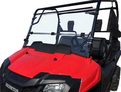 MOOSE OFFROAD Full Folding Windshield - Pioneer LEMA100-003
