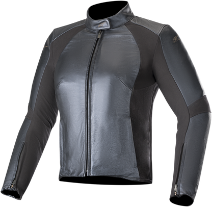 ALPINESTARS Stella Vika v2 Leather Jacket - Blue - US 4 / EU 40 3115519-7180-40