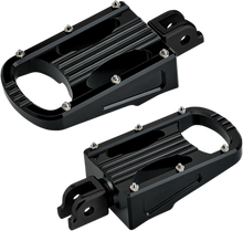 BILTWELL Punisher Foot Pegs - Black - Softail 7006-203-03