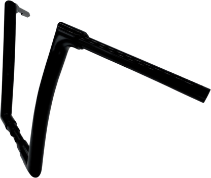 FAT BAGGERS INC. 1-1/2" EZ Install Flat Top Handlebar - 14" - Black 606014-B