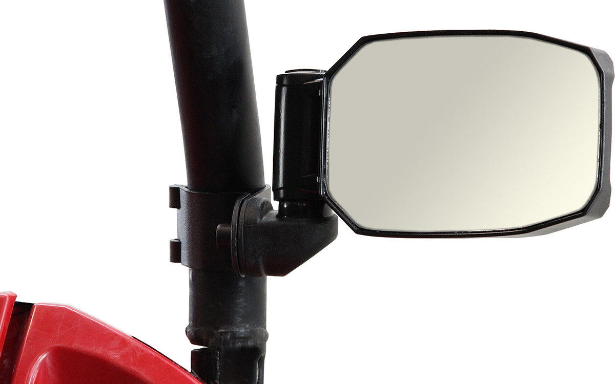 SEIZMIK Mirrors - Strike - Side View - Rectangle - Black - 1.75" ROPS - Pair 56-18091