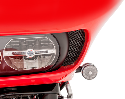 KLOCK WERKS Fairing Vent Screen - Round KWS-01-0368-B