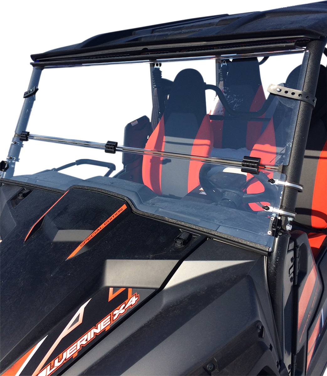 MOOSE OFFROAD Full Folding Windshield - Wolverine LEMA100-0042