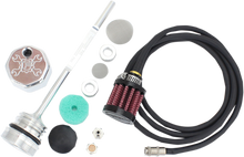 FEULING PARTS Vented Dipstick - Polished - M8 Touring/Trike 3087