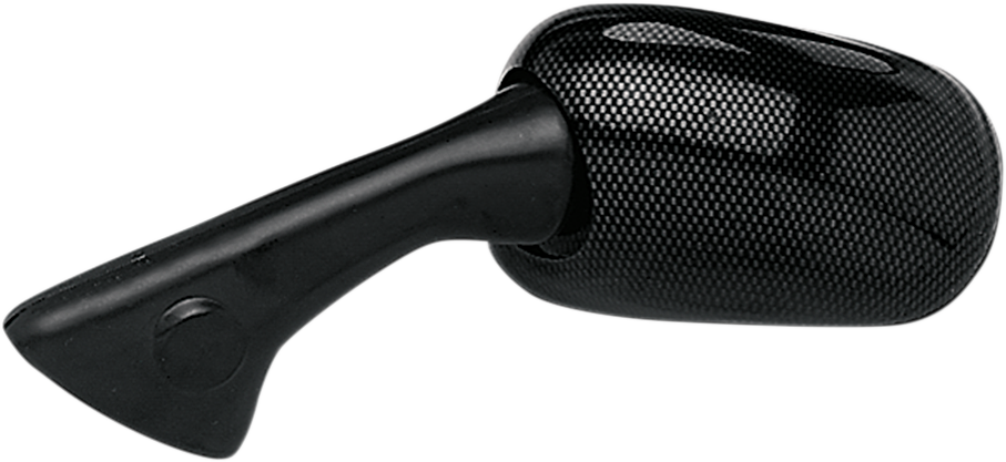 EMGO Mirror - Side View - Carbon Fiber - Rectangle - Left - Honda 20-87092