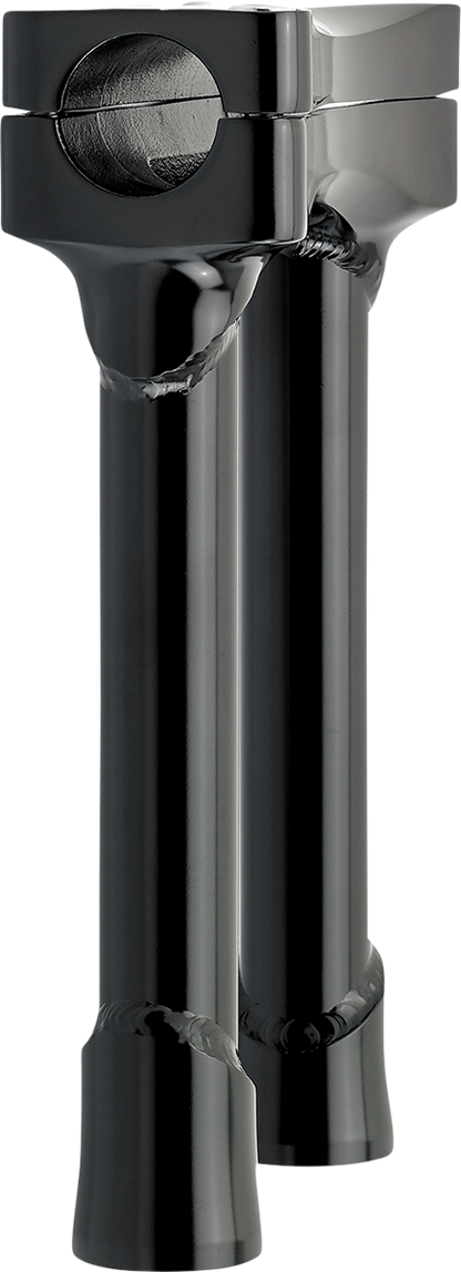 BILTWELL Murdock O/S Risers - 8" - Black 6413-201-08