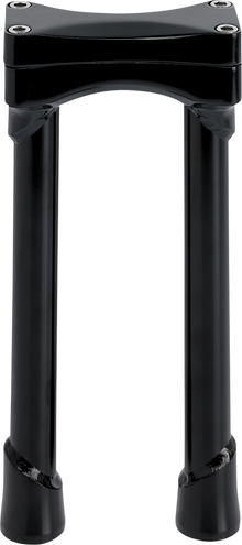 BILTWELL Murdock O/S Risers - 10" - Black 6413-201-10