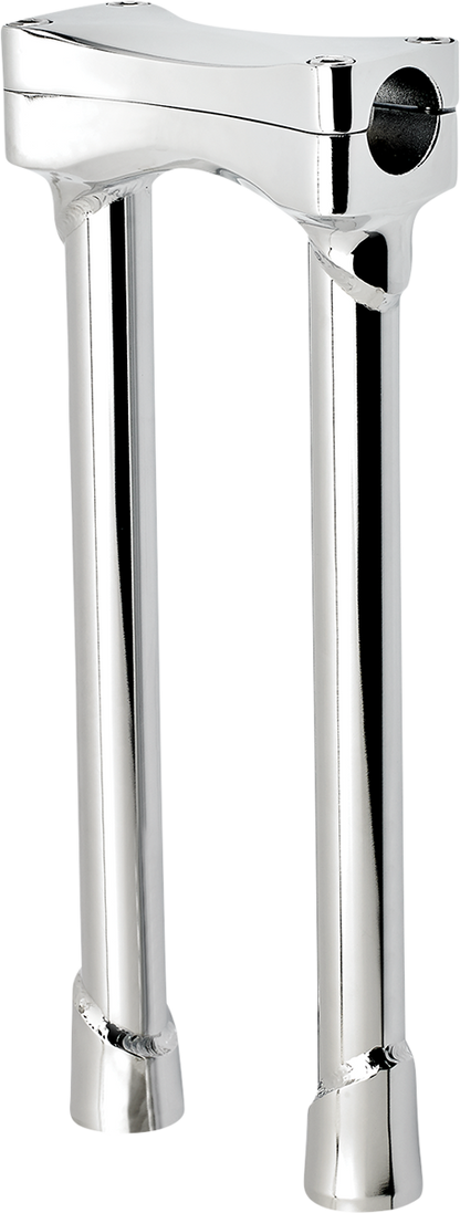 BILTWELL Murdock O/S Risers - 12" - Chrome 6413-105-12