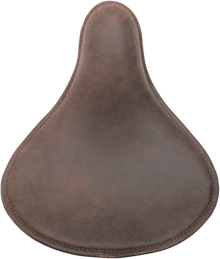 DRAG SPECIALTIES SEATS Seat - Spring Solo - Low-Profile - Small - Distressed Brown Leather 0806-0039