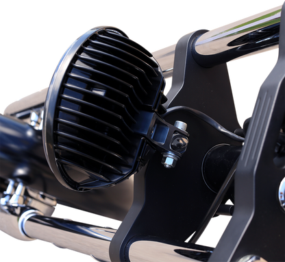 CUSTOM DYNAMICS Adaptive Headlight - Pedestal Mount - Chrome PB-7PA-C