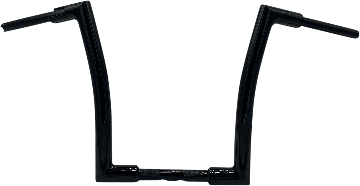 FAT BAGGERS INC. 1-1/2" EZ Install Flat Top Handlebar - 14" - Black 607014-B