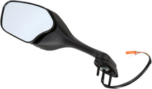 EMGO Mirror - Side View w/Integrated Lighting - Polygon - Black - Left 20-35262