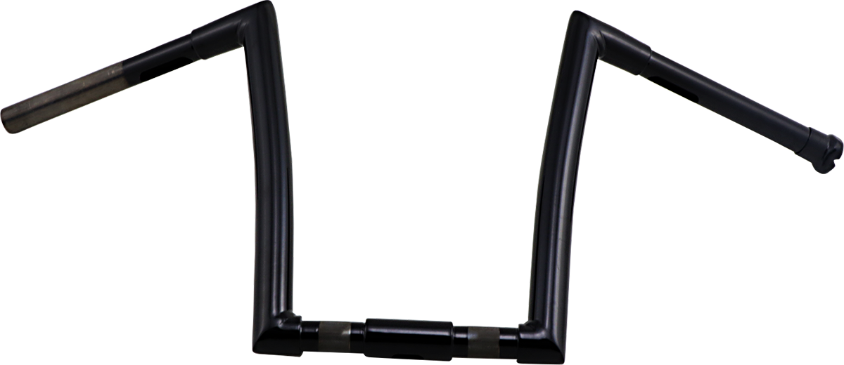 TODD'S CYCLE 1-1/4" Strip Handlebar - Springer - 12" Rise - Black 0601-2802