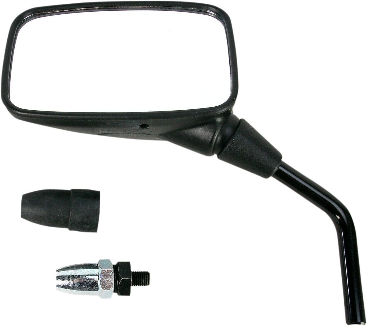 EMGO Mirror - Side View - Rectangle - Black - Left 20-43022