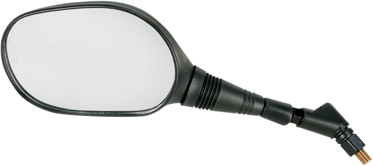 EMGO Mirror - Side View - Oval - Black - Left 20-55232
