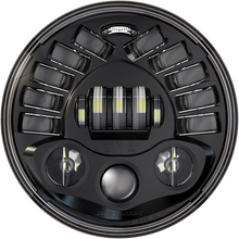 CUSTOM DYNAMICS 7" Adaptive Headlamp - Black PB-7A-IND-B