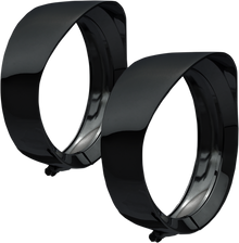 HEADWINDS Trim Ring - 4-1/2" - Mariah - Black 1-4028ZAP