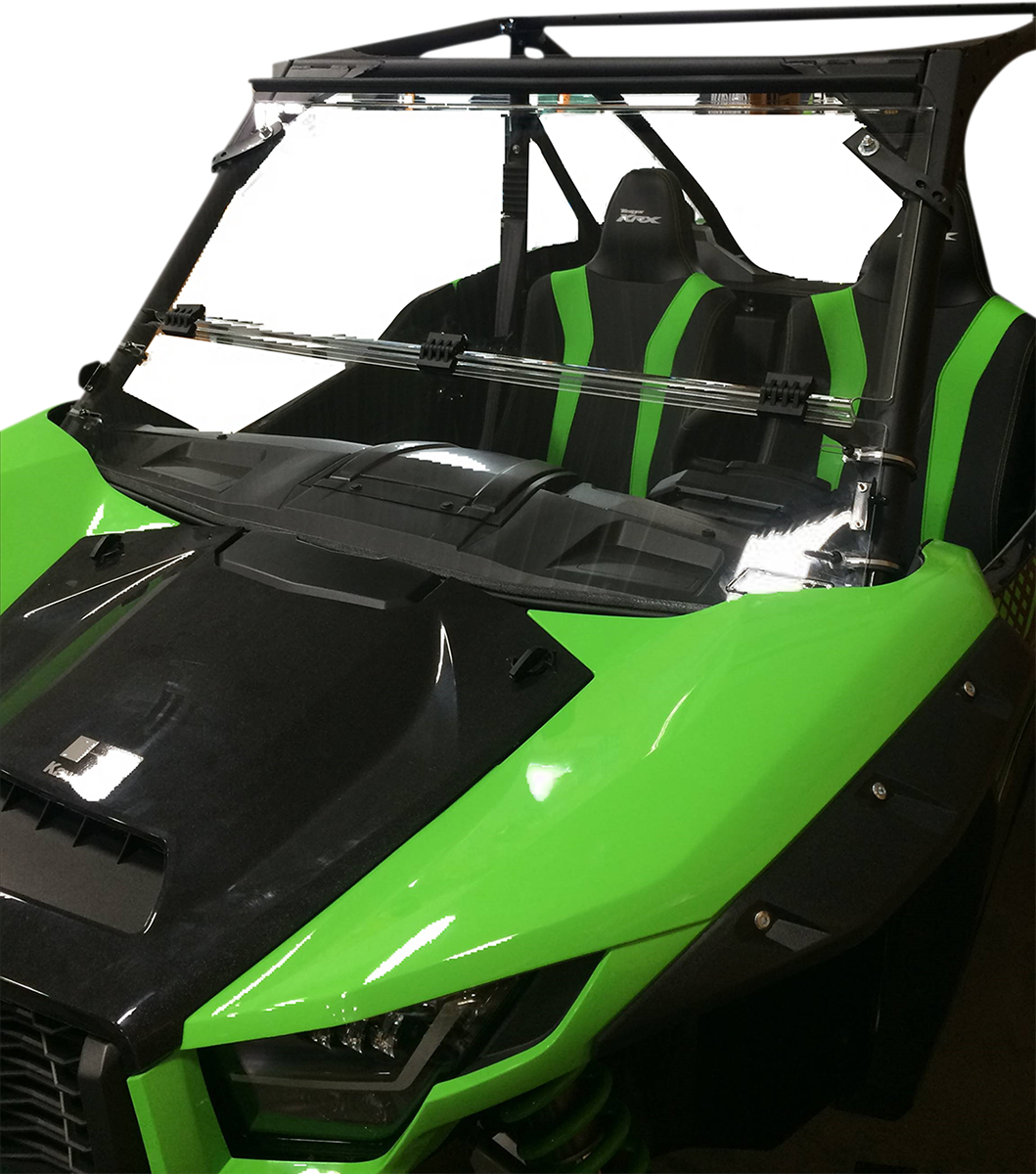 MOOSE OFFROAD Full Folding Windshield - KRX LEMA100-0048
