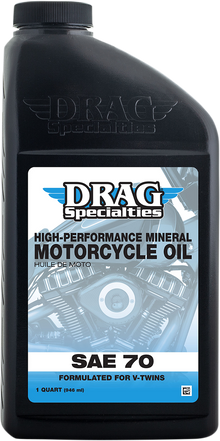 DRAG SPECIALTIES OIL Engine Oil - SAE 70 - 1 U.S. quart 198924